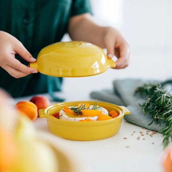 Форма для запікання сиру керамічна Emile Henry Specialized Cookware 19.5 см жовтий (908417) 08700987 фото