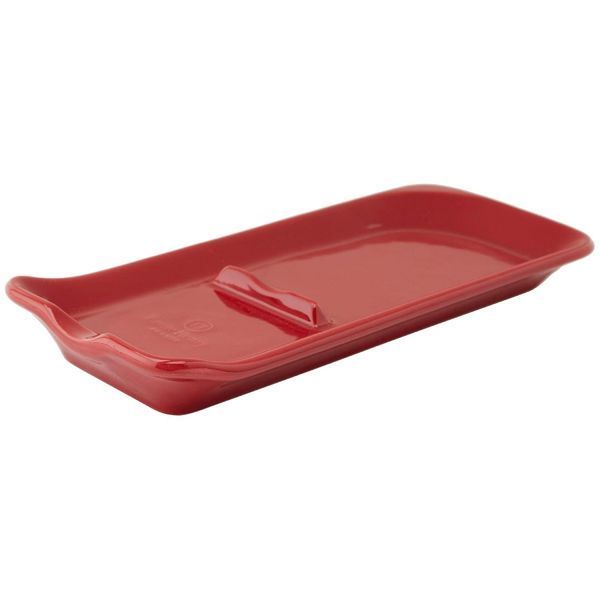 Підставка під ложку керамічна Emile Henry Utensil Holder 22.5х10 см червоний (340262) 08700099 фото