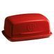 Керамічна маслянка Emile Henry Butter Dish 17 см червоний (340225) 08700432 фото