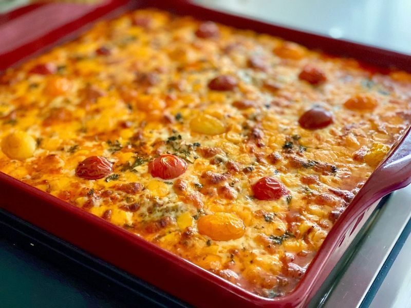 Форма для фокаччі керамічна Emile Henry Focaccia 40.5х31.5 см червоний (347515) 08701190 фото