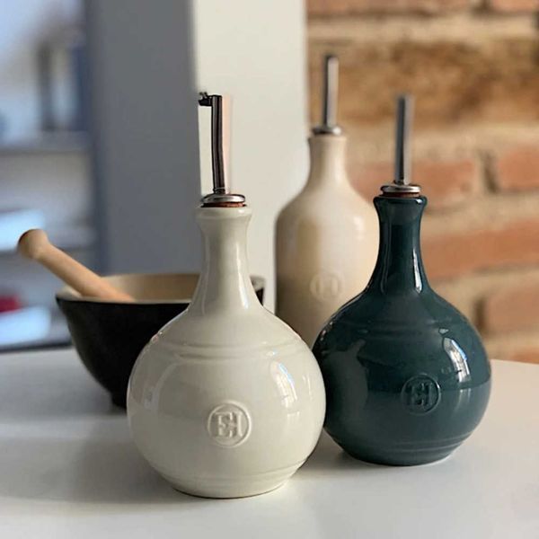 Бутылка для уксуса керамическая Emile Henry Kitchen Tools 450 мл бежевый (020216) 08701206 фото