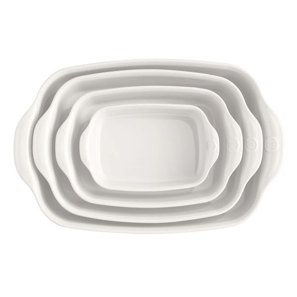 Форма керамическая Emile Henry Ovenware 36.5x23.5 см белый (019652) 08701391 фото