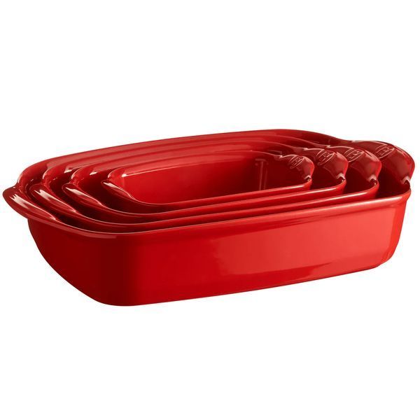 Форма керамическая Emile Henry Ovenware 36.5x23.5 см красный (349652) 08700546 фото