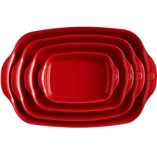 Форма керамическая Emile Henry Ovenware 36.5x23.5 см красный (349652) 08700546 фото