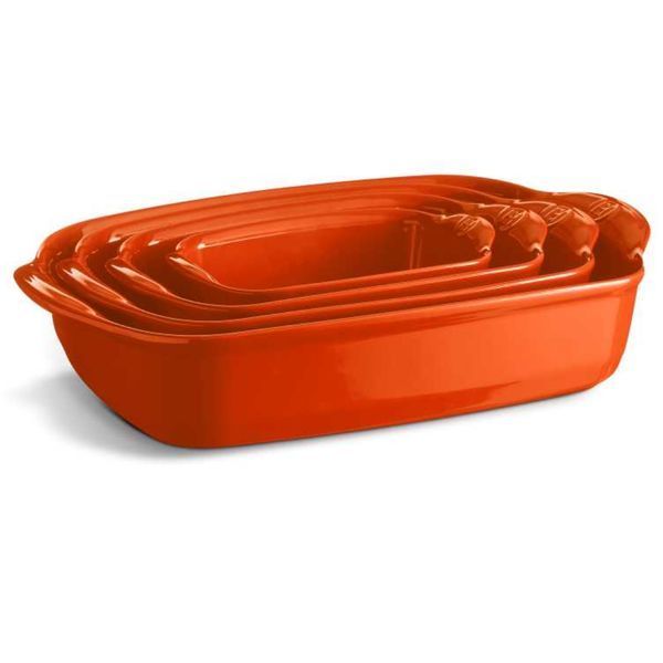 Форма керамічна Emile Henry Ovenware 36.5x23.5 см помаранчевий (769652) 08701127 фото