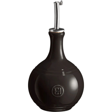 Пляшка для оцту керамічна Emile Henry Kitchen Tools 450 мл чорний (710216) 08701294 фото