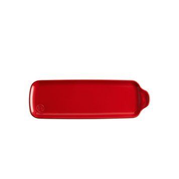 Блюдо-піднос для запікання керамічний Emile Henry Ovenware 31х10 см червоний (345002) 08701012 фото