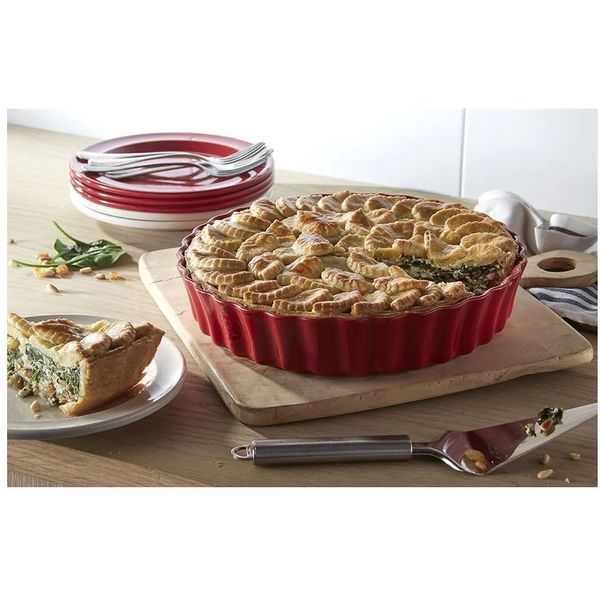 Форма керамическая Emile Henry Pie Dishes 24.5 см красный (346024) 08700512 фото