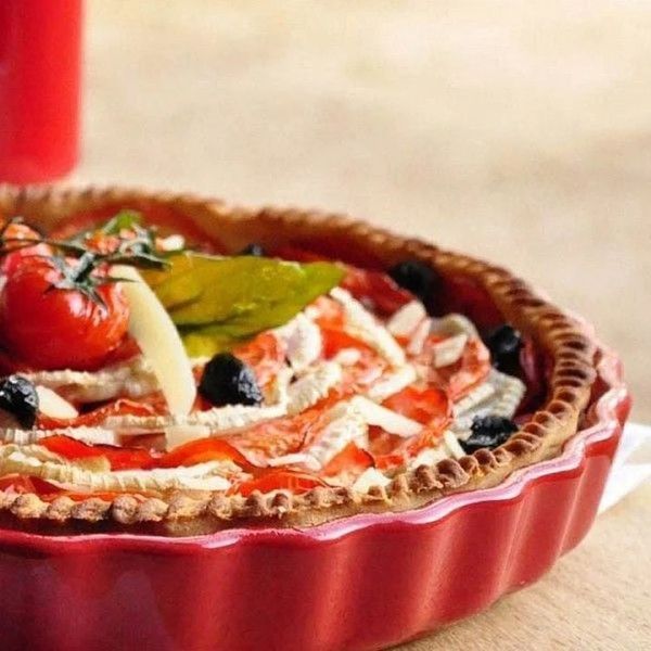 Форма керамическая Emile Henry Pie Dishes 24.5 см красный (346024) 08700512 фото