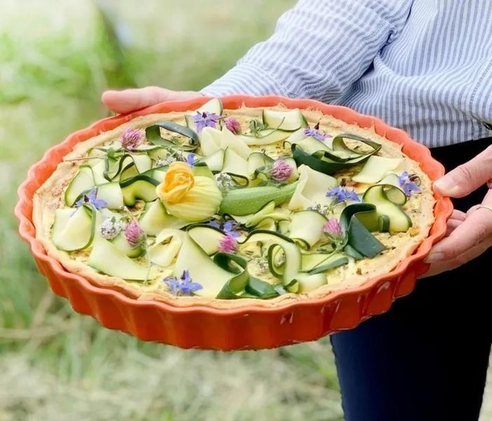 Форма керамическая Emile Henry Pie Dishes 24.5 см оранжевый (766024) 08701115 фото