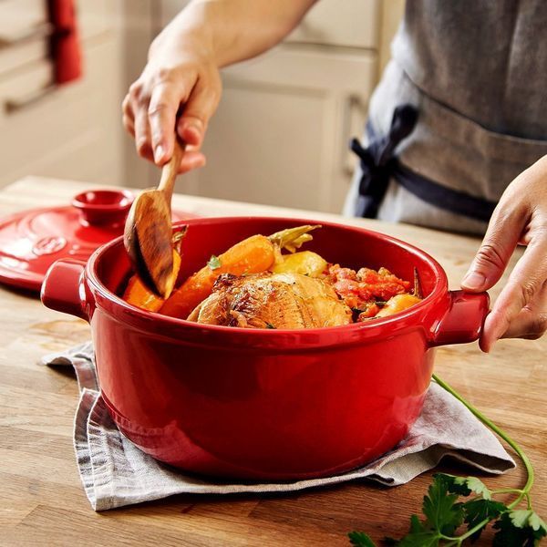 Кастрюля керамическая Emile Henry Casseroles & Pots 5 л красный (344553) 08700214 фото