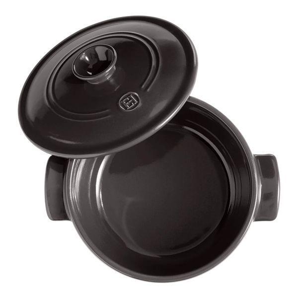 Кастрюля керамическая Emile Henry Casseroles & Pots 5 л черный (794553) 08700213 фото