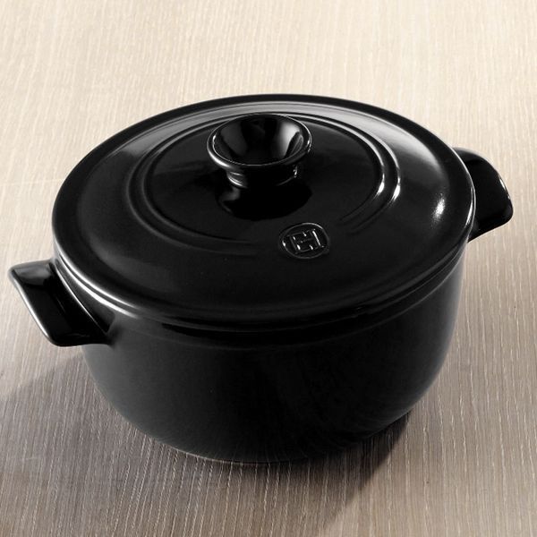Кастрюля керамическая Emile Henry Casseroles & Pots 5 л черный (794553) 08700213 фото