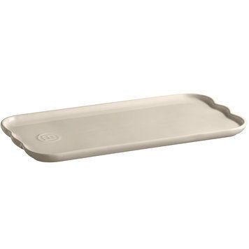 Керамічне блюдо-піднос Emile Henry Tableware бежевий (28853) 08701350 фото