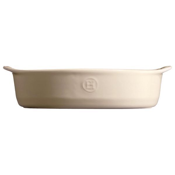 Форма для запікання овальна керамічна Emile Henry Ovenware 27.5х17.5 см бежевий (029050) 08700677 фото