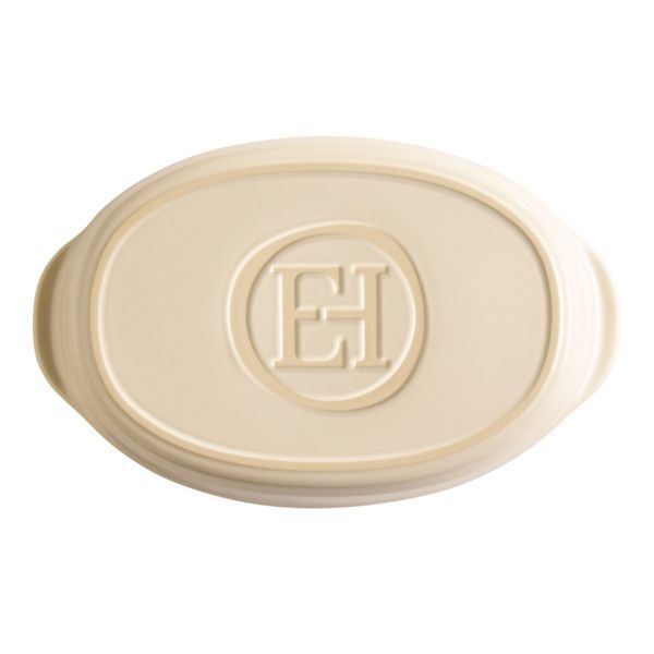 Форма для запікання овальна керамічна Emile Henry Ovenware 27.5х17.5 см бежевий (029050) 08700677 фото