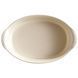Форма для запікання овальна керамічна Emile Henry Ovenware 27.5х17.5 см бежевий (029050) 08700677 фото 2