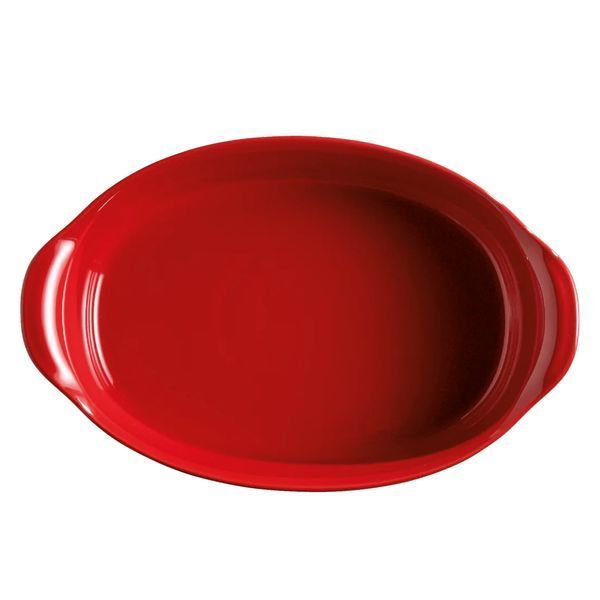 Форма для запекания овальная керамическая Emile Henry Ovenware 27.5х17.5 см красный (349050) 08700678 фото