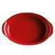 Форма для запекания овальная керамическая Emile Henry Ovenware 27.5х17.5 см красный (349050) 08700678 фото 3