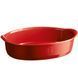 Форма для запікання овальна керамічна Emile Henry Ovenware 27.5х17.5 см червоний (349050) 08700678 фото