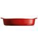 Форма для запікання овальна керамічна Emile Henry Ovenware 41.5х26.5 см червоний (349054) 08700688 фото 2