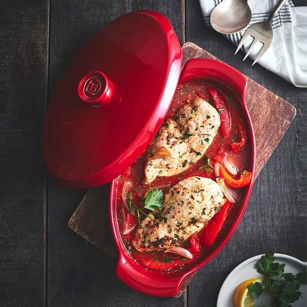 Форма для запекания рыбы Emile Henry Plat Papillote красный (348441) 08701312 фото