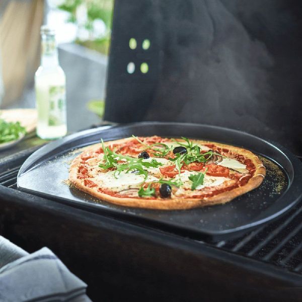 Противень для пиццы керамическое Emile Henry BBQ Grillware черный (717642) 08701378 фото