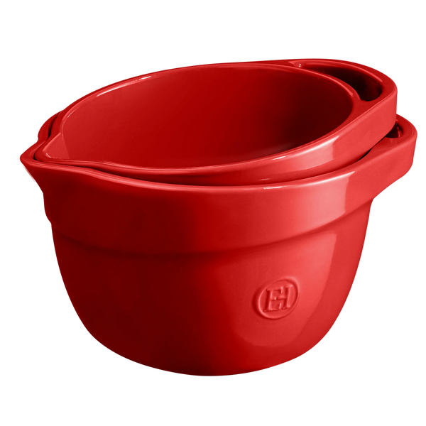 Миска для змішування керамічна Emile Henry Kitchen tools 2,5 л червоний (346562) 08701050 фото