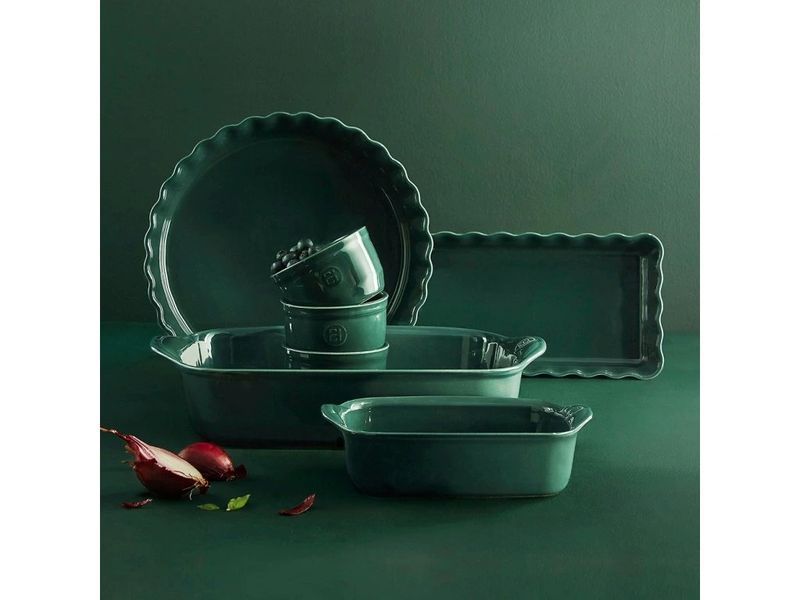 Форма для запікання керамічна Emile Henry Ovenware зелений (079649) 08701283 фото